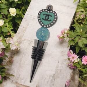 Designer Beaded Wine Bottle Stopper